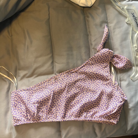 Shein One Shoulder Bandeau Top - Picture 2 of 4